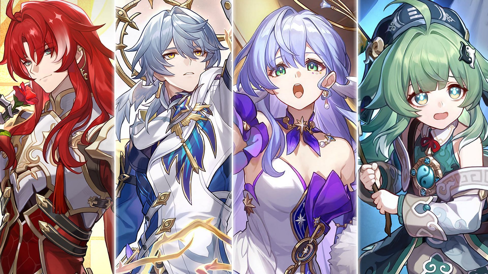 Argenti, Sunday, Robin, Huohuo (Image via HoYoverse)